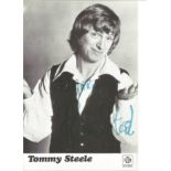 Tommy Steele Singer Signed Promo Pye Photo. Good condition. All autographs come with a Certificate