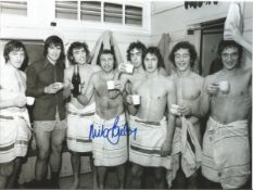 Football Autographed Wolves 8 X 6 Photos Col & B/W, Depicting Former Midfielder And Captain Mike