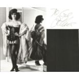 Joan Collins Actress Signed Card With Photo. Good condition. All autographs come with a