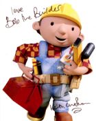 Bob the Builder 8x10 photo signed by Keith Chapman who created this iconic children's TV