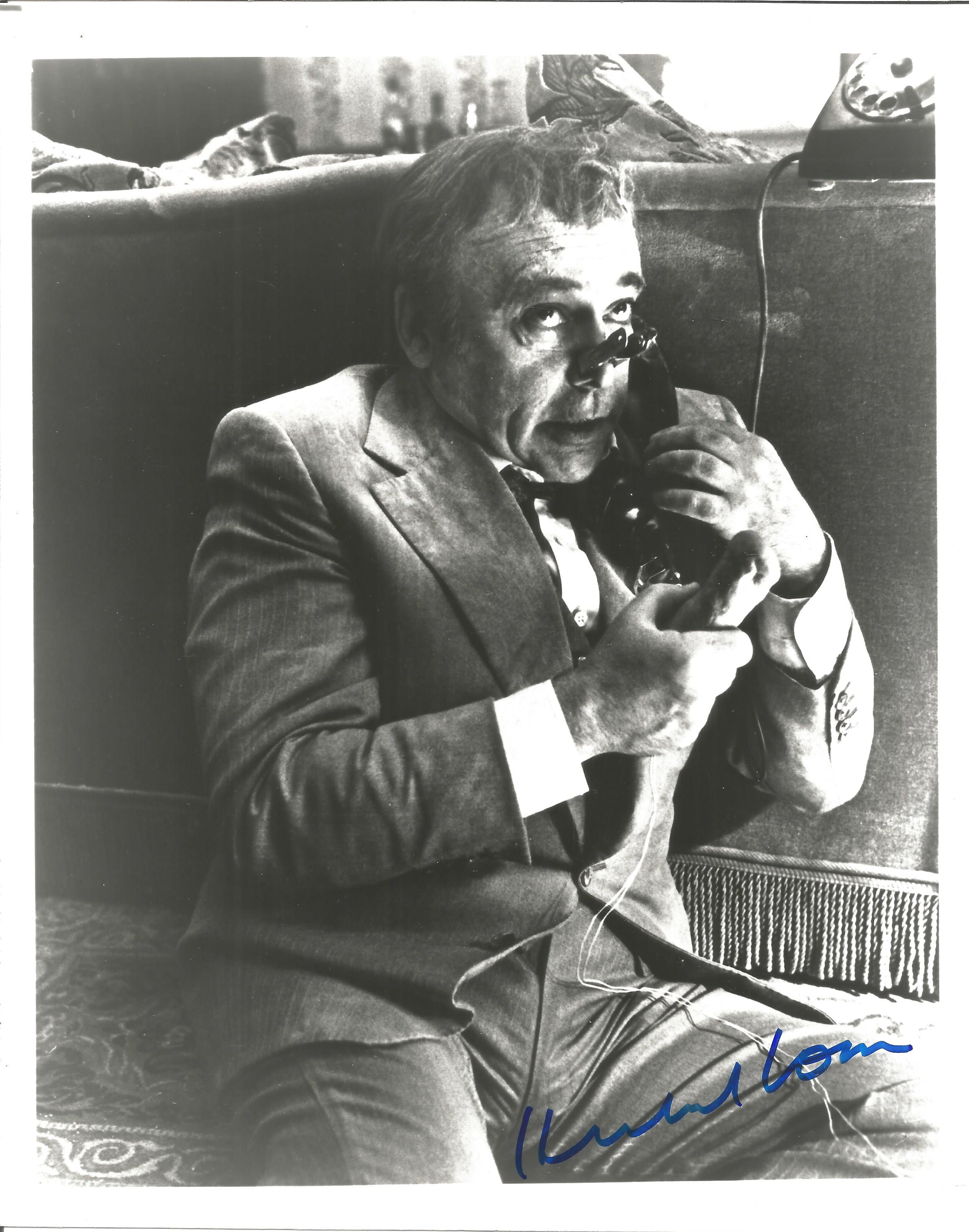 Herbert Lom signed 10x8 black and white photo. Good condition. All autographs come with a