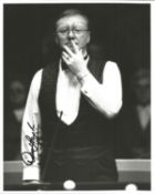 Dennis Taylor Signed Snooker 1991 Press 8x10 Photo. Good condition. All autographs come with a