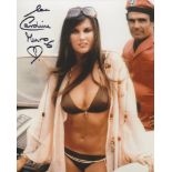 007 Bond girl. The Spy Who Loved Me actress Caroline Munro signed 8x10 photo. Good condition. All