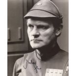 Star Wars 8x10 scene photo signed by actor Julian Glover (General Veers). Good condition. All