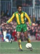 Football Autographed West Bromwich 8 X 6 Photos Col & B/W, Depicting Former Player Brendon Batson,