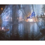 Star Wars 8x10 photo from Return of the Jedi, signed by Michael Henbury who was an Ewok in this