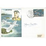 Jean Batten signed Jean Batten CBE FDC No. 410 of 1250. Flown from London to Auckland New Zealand in