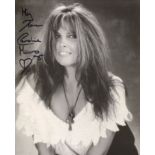 007 Bond girl. The Spy Who Loved Me actress Caroline Munro signed 8x10 photo. Good condition. All