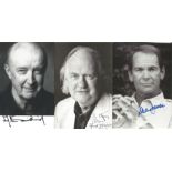 Actors signed collection. Dean Jones The Love Bug, Ford Davies Star Wars, Anthony Valentine, Kathy