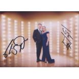 Torvill and Dean signed 7x5 photo of the legendary Olympians. Good condition. All autographs come