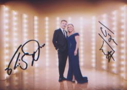 Torvill and Dean signed 7x5 photo of the legendary Olympians. Good condition. All autographs come