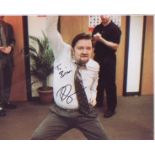 Ricky Gervais The Office signed 10 x 8 inch photo Good condition. All autographs come with a
