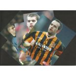 Hull City signed collection from 2000's. Over 30 photos some duplicates. Some of names included