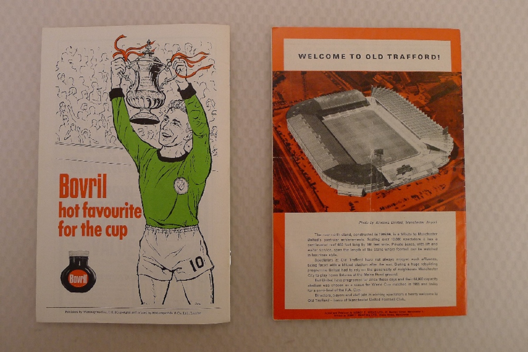FA Cup football programmes FA Cup 1968 1 x Final and 1 x Semi Final football programmes comprising - Image 3 of 3