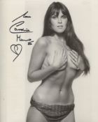 007 Bond girl. Bond girl Caroline Munro signed sexy busty 8x10 photo. Good condition. All autographs