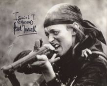Sharpe, 8x10 photo from the Sean Bean TV series 'Sharpe' signed by actor Paul Trussell who was one