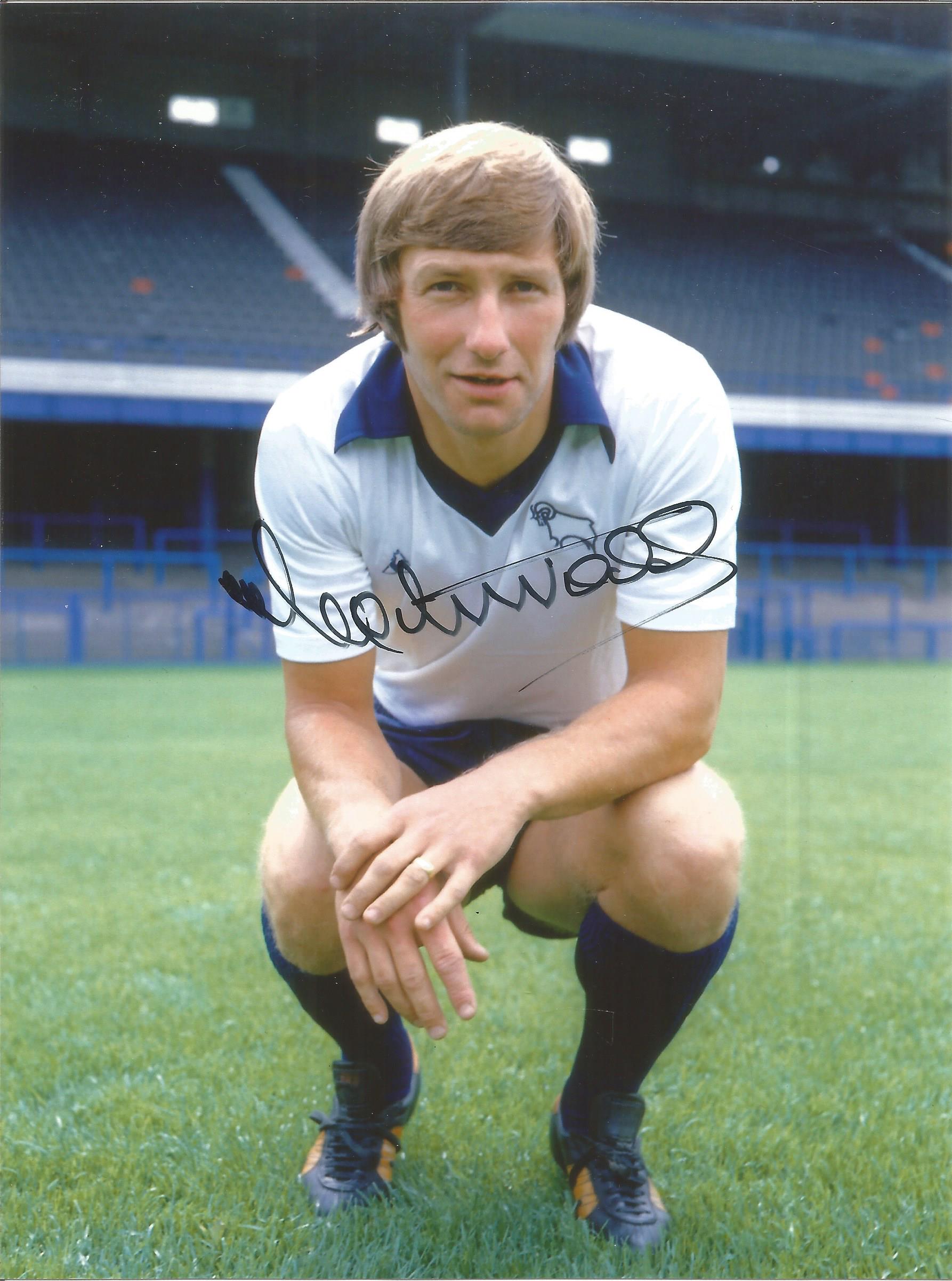 Football Autographed Derby County 8 X 6 Photos Col, Depicting Six Players Striking Poses During - Image 2 of 3