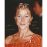 Helen Mirren signed 8x10 colour photo. Good condition. All autographs come with a Certificate of