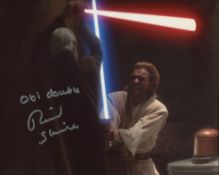 Star Wars 8x10 photo signed by actor Richard Stride. Good condition. All autographs come with a