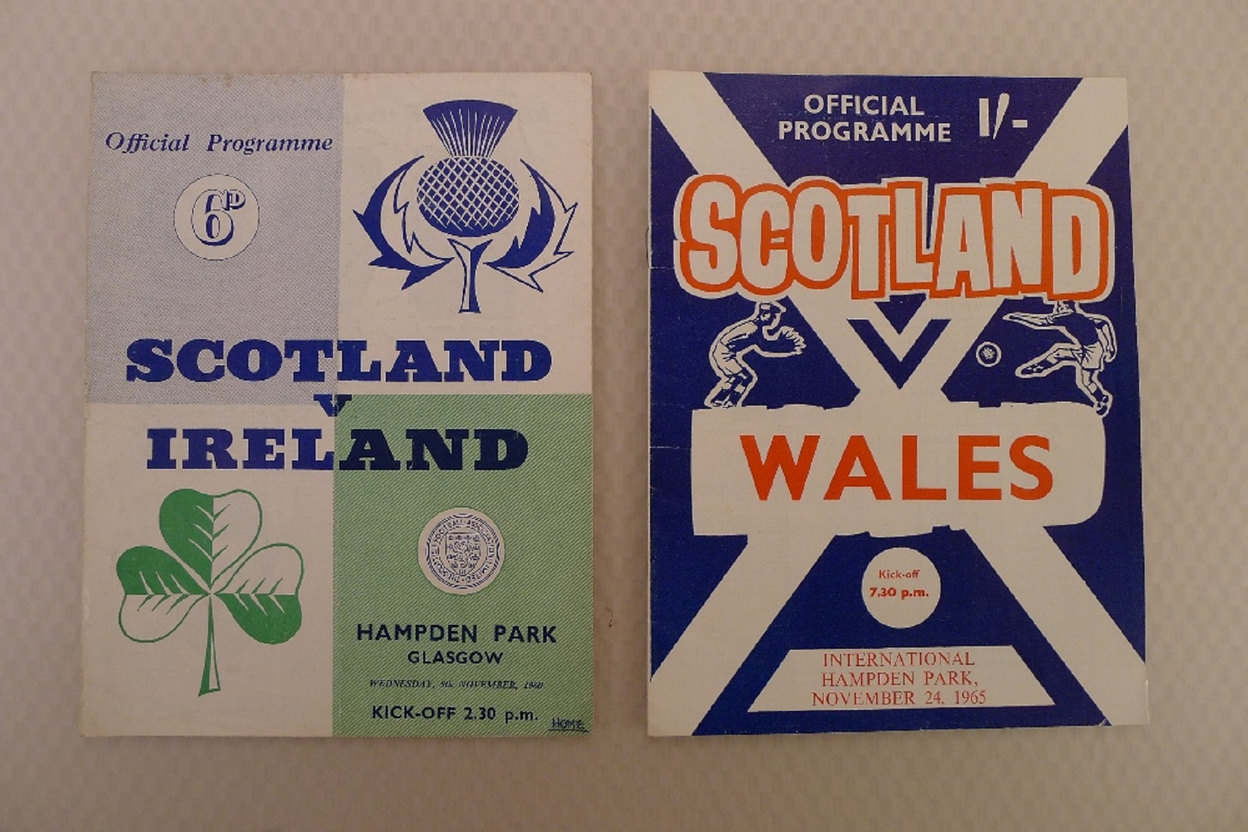 Scotland Football Programmes. Scotland Football Programmes. 4 x Scotland 1950s/60s International - Image 4 of 5