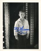 Lost in Space 8x10 TV series photo signed by actor Bill Mumy. Good condition. All autographs come