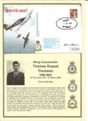 WW2 Battle of Britain fighter ace Wing Commander Thomas Russel Thomson OBE MiD 213 Sqdn RAF Tangmere