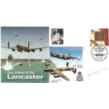 WW2 Tirpitz Raid Joseph Dacey DFC signed unflown FDC Guy Gibson and the Lancaster No. 18 of 20. Good