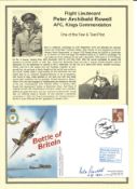 Flight Lieutenant Peter Archibald Rowell AFC, Kings Commendation, 249 Sqdn RAF Leconfield Battle