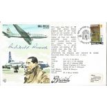 Test Pilot Archibald Russell signed on Bill Pegg test pilot cover. Good condition. All autographs