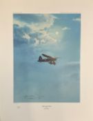 World War II 17X13 print titled Special Duties limited edition 257/750 initialled by the artist