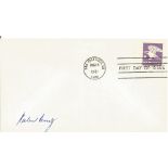 WW2 Herbert Kuntz-Ritterkrauz signed FDC with postmark San Francisco Mar 15 1981. Good condition.