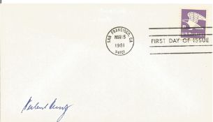 WW2 Herbert Kuntz-Ritterkrauz signed FDC with postmark San Francisco Mar 15 1981. Good condition.
