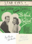 Red Skelton (1913 1997) & Eleanor Powell (1912 1982) 1943 Film Signed Original Sheet Music Star