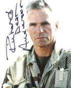 Stargate SG 1 8x10 photo signed by actor Richard Dean Anderson. Good Condition. All autographs