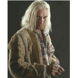 Harry Potter Rhys Ifans signed 10 x 8 inch colour photo as Xenophilius Lovegood. Good Condition. All