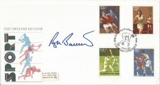 Roger Bannister signed 1980 Sport FDC, Four Minute Mile Athlete. Good Condition. All autographs come