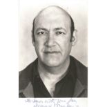 Bernard Bresslaw 1934 1993. A signed and dedicated 6x4 photo. British actor who appeared in fourteen