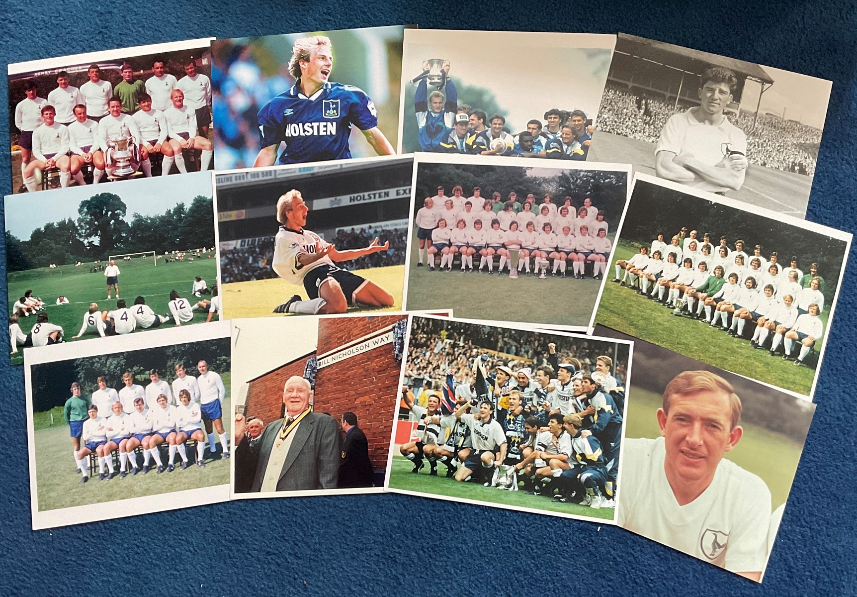 Tottenham Hotspur Over 20 8x10 Photographs UNSIGNED Inc. Danny Blanchflower, Bill Nicholson, Steve - Image 2 of 2