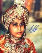 Indiana Jones and the Temple of Doom star Raj Singh signed 8x10 photo. Good Condition. All