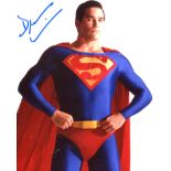 Superman TV series photo signed by actor Dean Cain. Good Condition. All autographs come with a