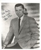 Jack Webb (1920 1982) Actor Signed Dragnet 8x10 Photo. Good Condition. All autographs come with a