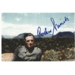 Rochus Misch signed 6x4 colour photo. Rochus Misch (29 July 1917 - 5 September 2013) was a German