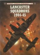 Jon Lake. Lancaster Squadrons 1944-45.A WW2 Paperback First Edition book, Signed by Lancaster