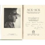General Sir Frederick Pile. Ack-Ack. First Edition, Second impression. Signed by the General on