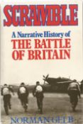 Norman Gelb. Scramble.- A narrative history of The Battle Of Britain. A WW2 First edition signed