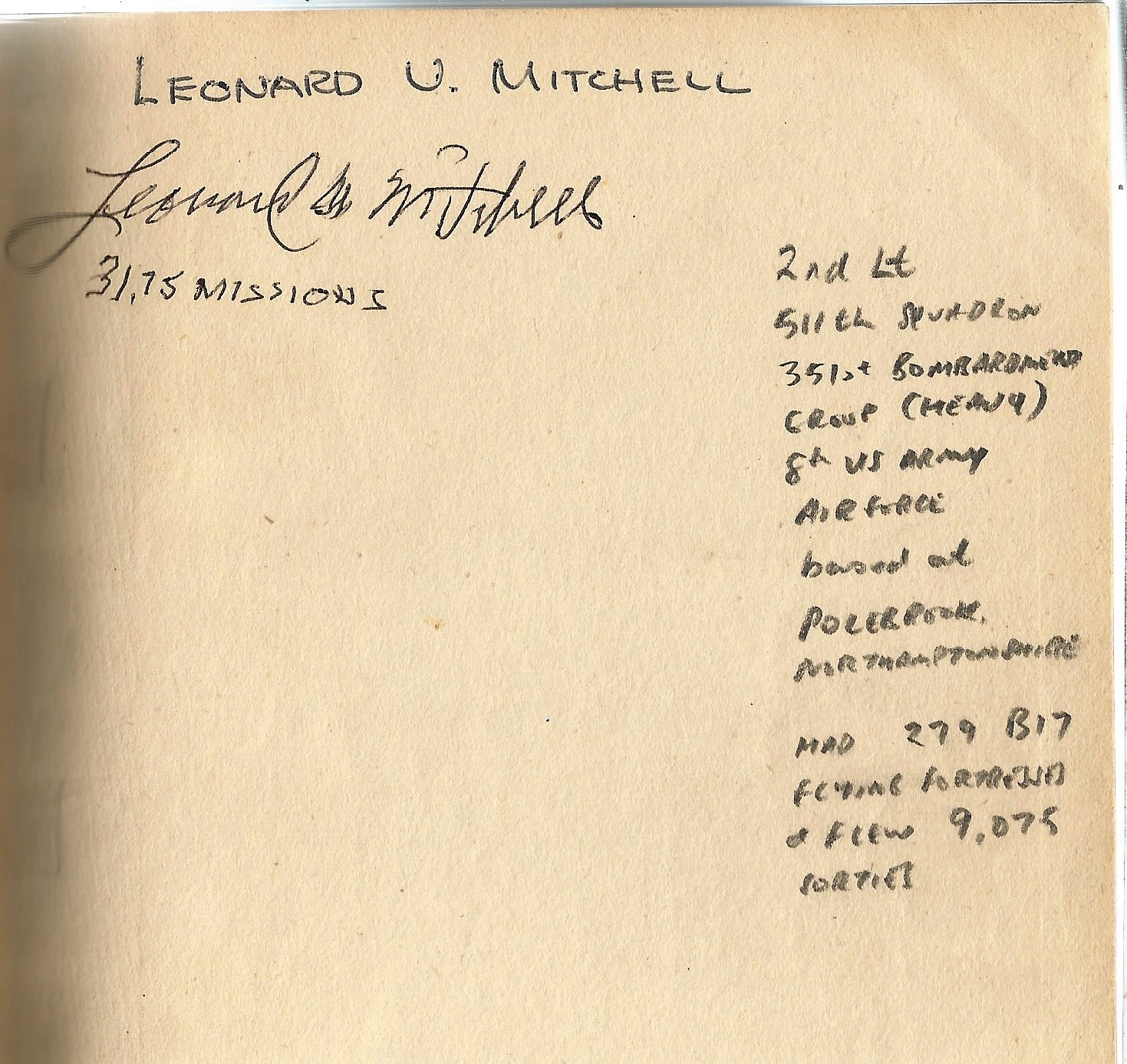 Flt Lt Hector Hawton. Night Bombing. A First Edition Signed Hardback book. Signed by Leonard V - Image 2 of 3