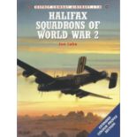 Jon Lake. Halifax Squadrons of World War Two. A First Edition Signed paperback book. Signed on first