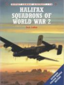 Jon Lake. Halifax Squadrons of World War Two. A First Edition Signed paperback book. Signed on first