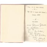 War Birds, Diary Of An Unknown Aviator. Signed by Air Vice Marshal Johnnie Johnson, with three