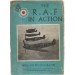 Adam and Charles Black The RAF in Action. A WW2 First Edition Hardback book signed Glyn Lewis